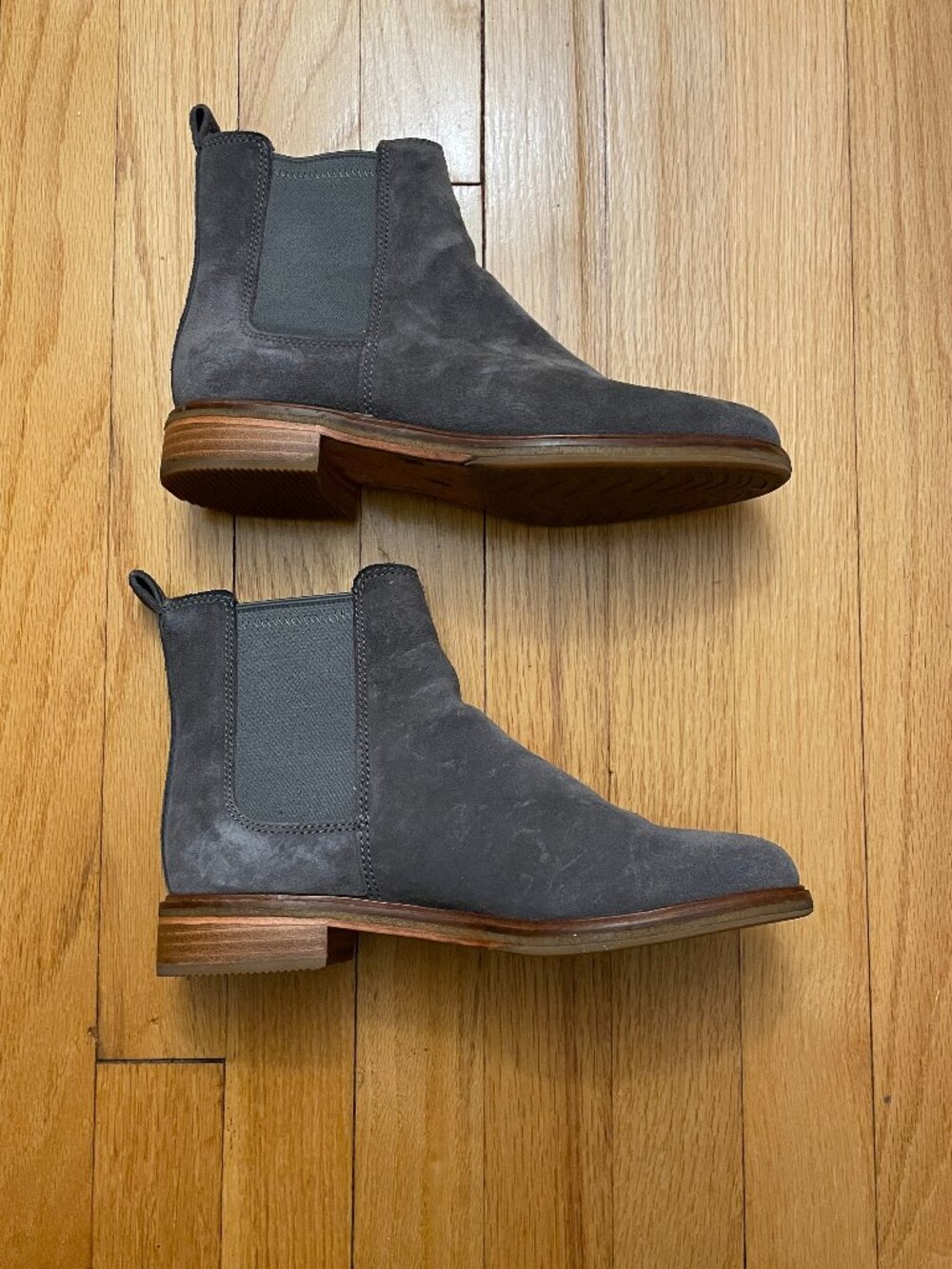 Clarkdale ARLO Grey Suede women - Size 8 M